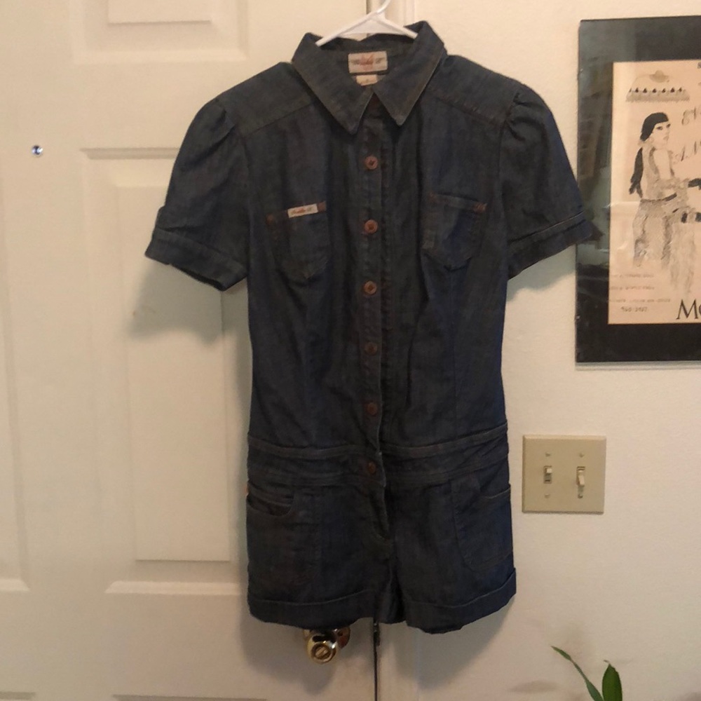 Frankie B denim jumper